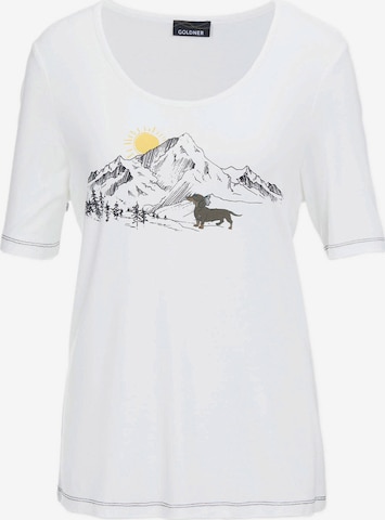 Goldner Shirt in White: front