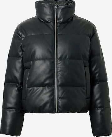 Abercrombie & FitchZimska jakna - crna boja: prednji dio