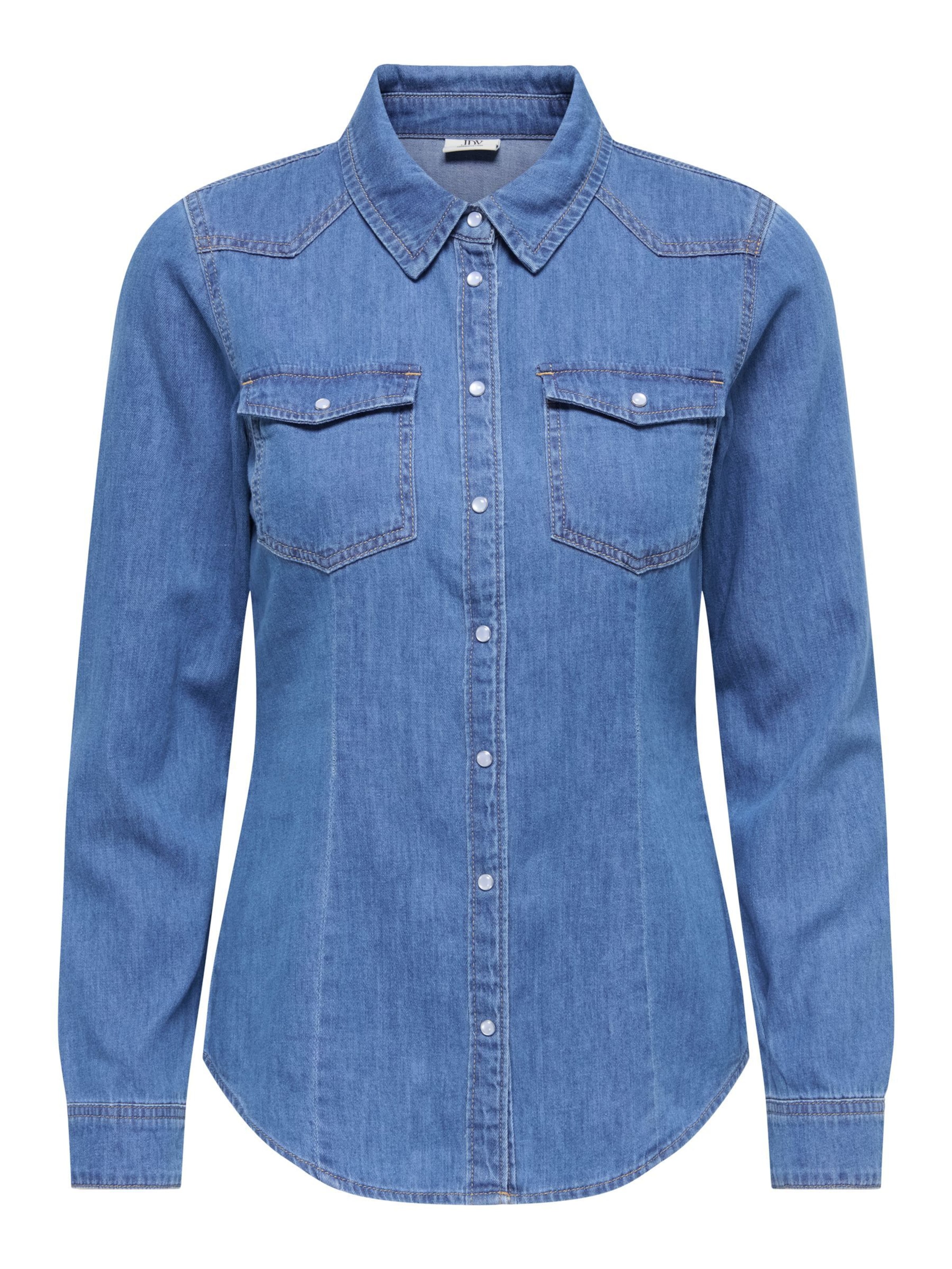 JDY Blouse 'JDYSANDIE' in Blue: front