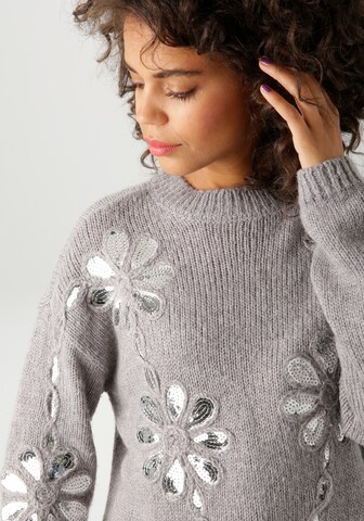 Aniston CASUAL Sweater in Grey