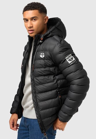 STONE HARBOUR Winterjacke 'Zaharoo' in Schwarz