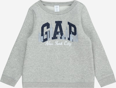 GAP Sweatshirt i marinblå / ljusblå / gråmelerad / vit, Produktvy