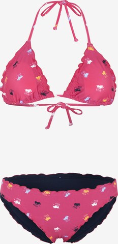 Polo Sylt Bikini in Pink: front