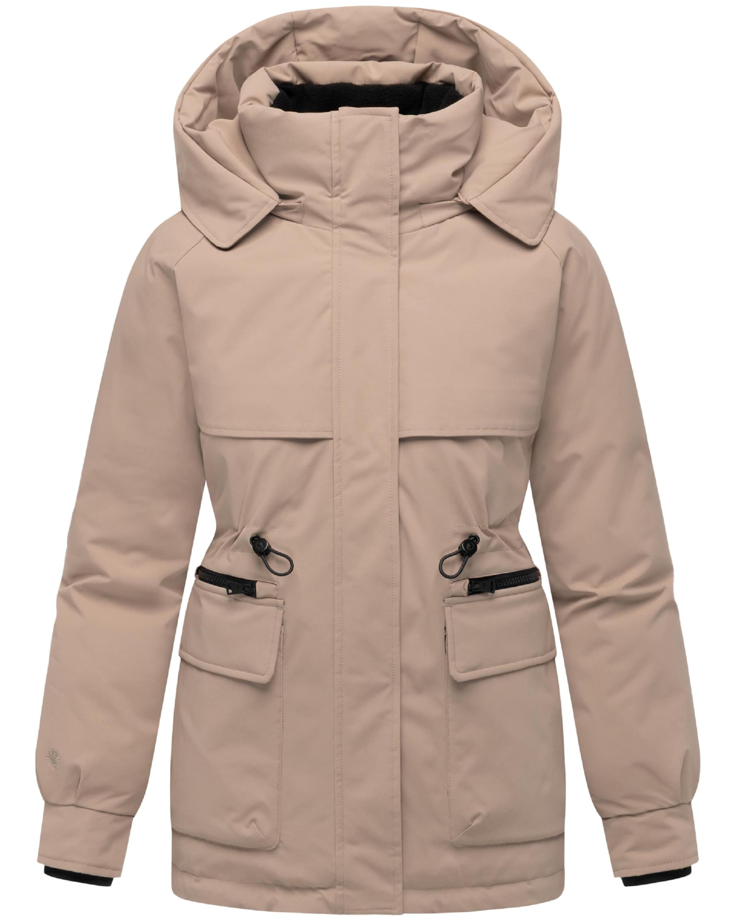 MARIKOOZimski kaput 'Shigaraa XVI' - bež boja: prednji dio