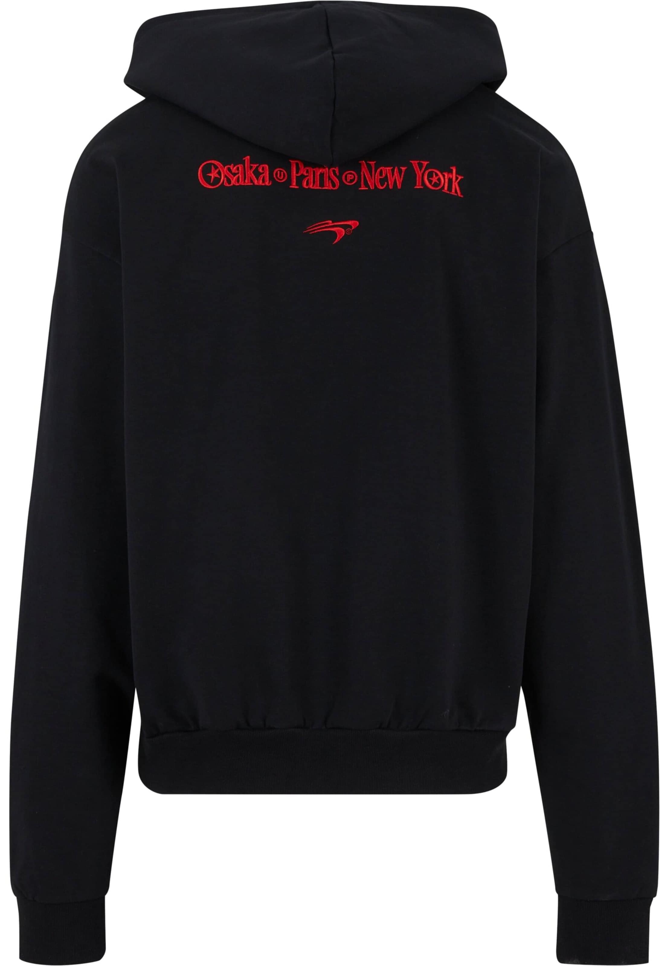 MT Upscale Sweatshirt 'Upscale World Wide' in Schwarz