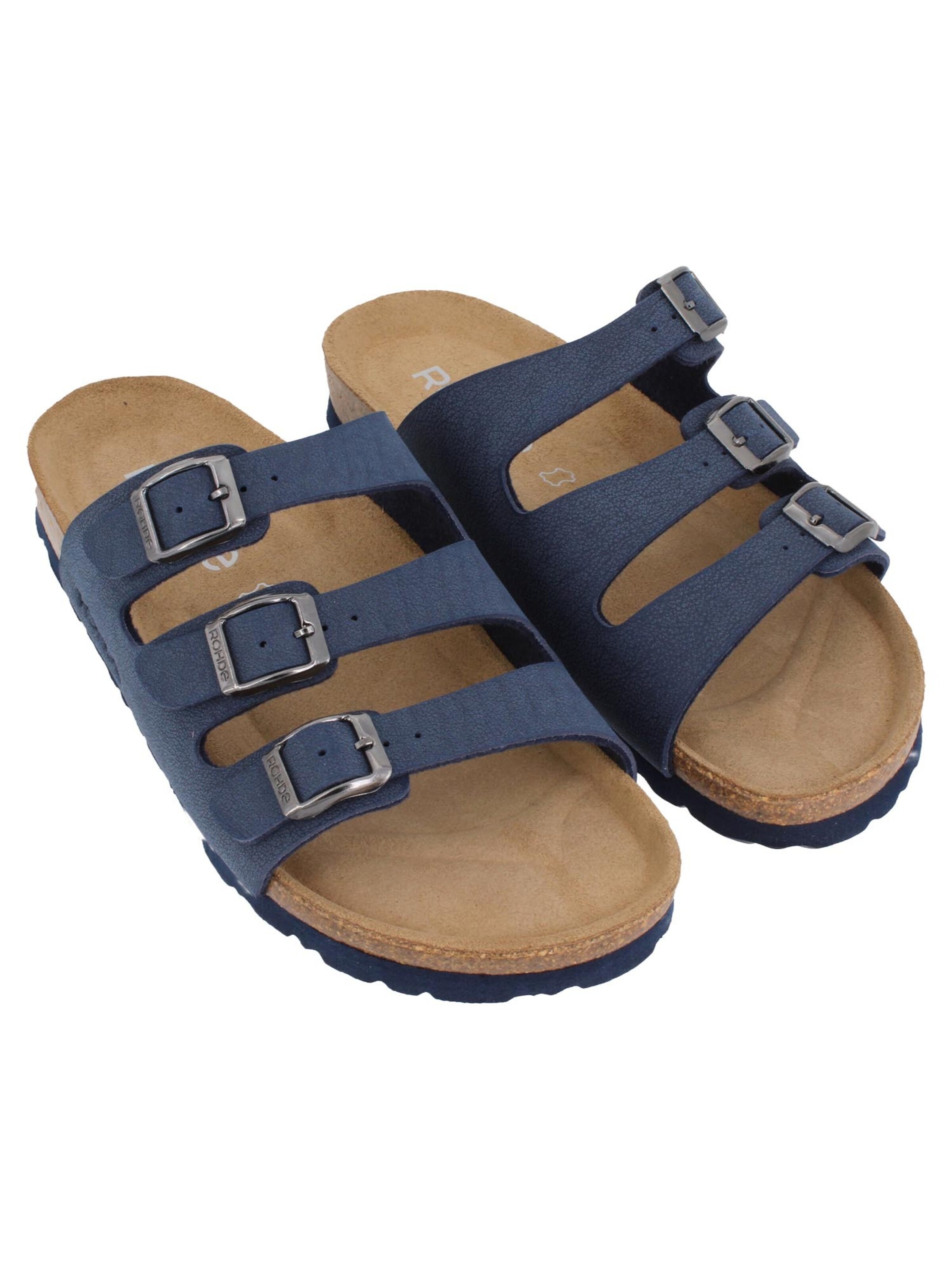 ROHDE Mules 'Alba' in Blue