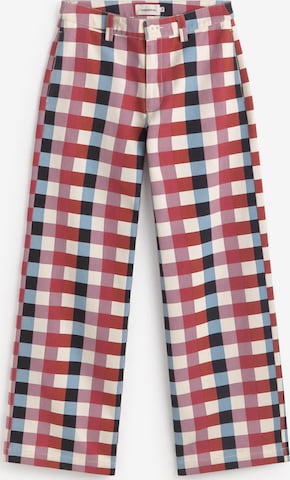 Thinking MU Loosefit Hose 'SERENA' in Mischfarben: Vorderseite