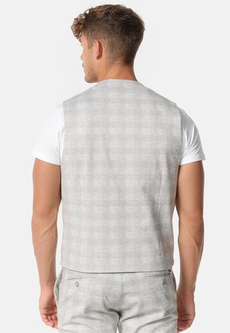 JEFF Suit Vest 'Leo' in Grey