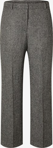 SELECTED FEMME Loose fit Pleated Pants 'Hera' in Grey: front