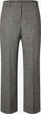 SELECTED FEMME Loose fit Pleated Pants 'Hera' in Grey: front