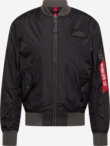 Giacca di mezza stagione di ALPHA INDUSTRIES in nero: frontale