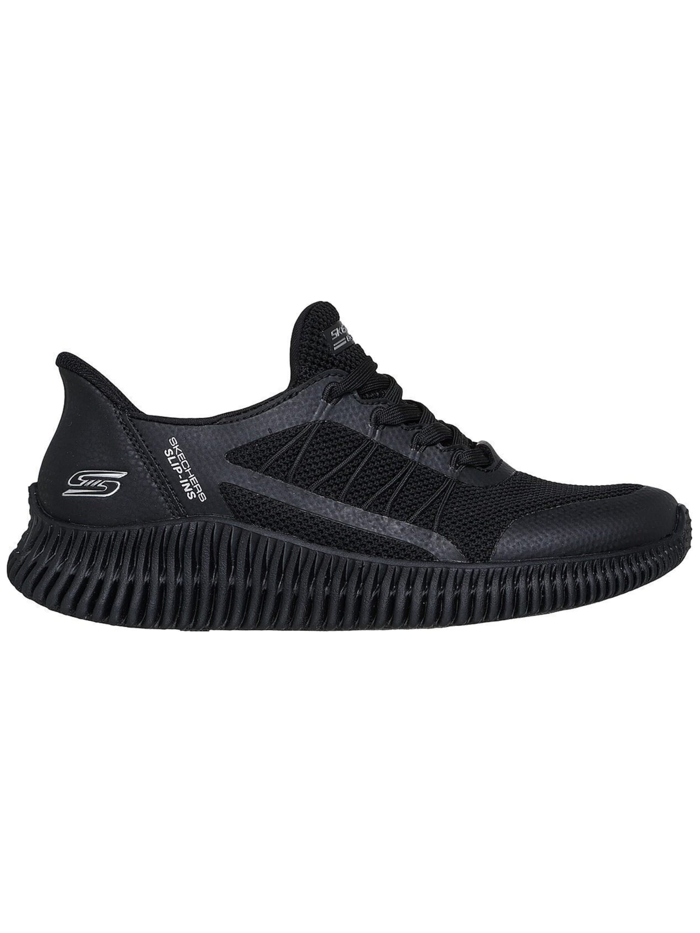 SKECHERS Sportschoen 'Bobs Geo Lite - Divine Pace' in Zwart