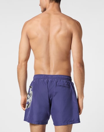 Philipp Plein Swimming shorts 'Dragon' in Blue