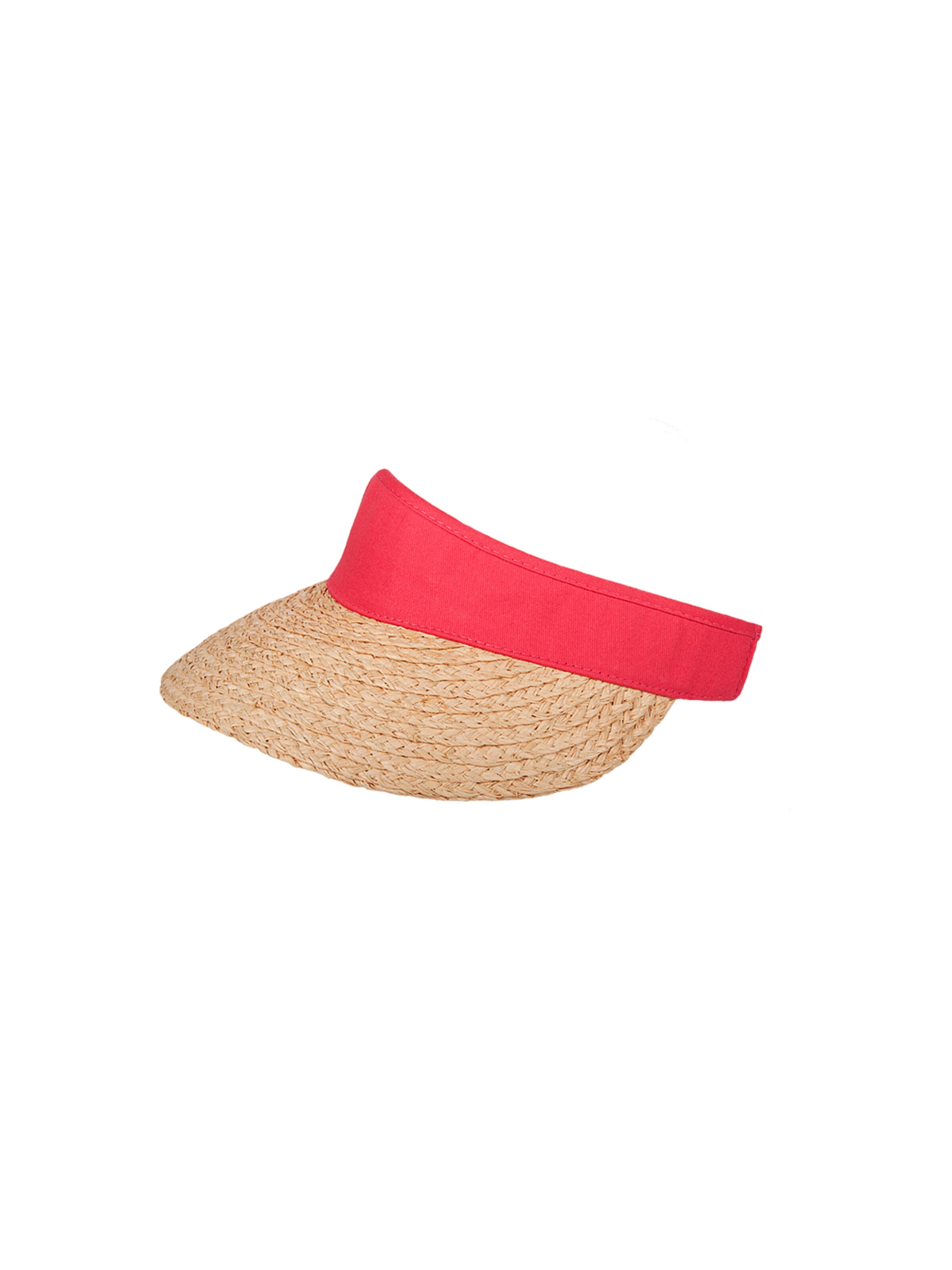 Hatland Cap 'Olinka Raffia' in Pink: front