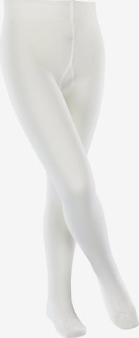 ESPRIT Leggings 'Foot Logo' in White: front