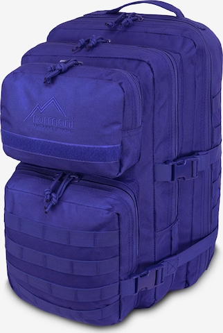 normani Backpack ' Bedrock ' in Blue: front