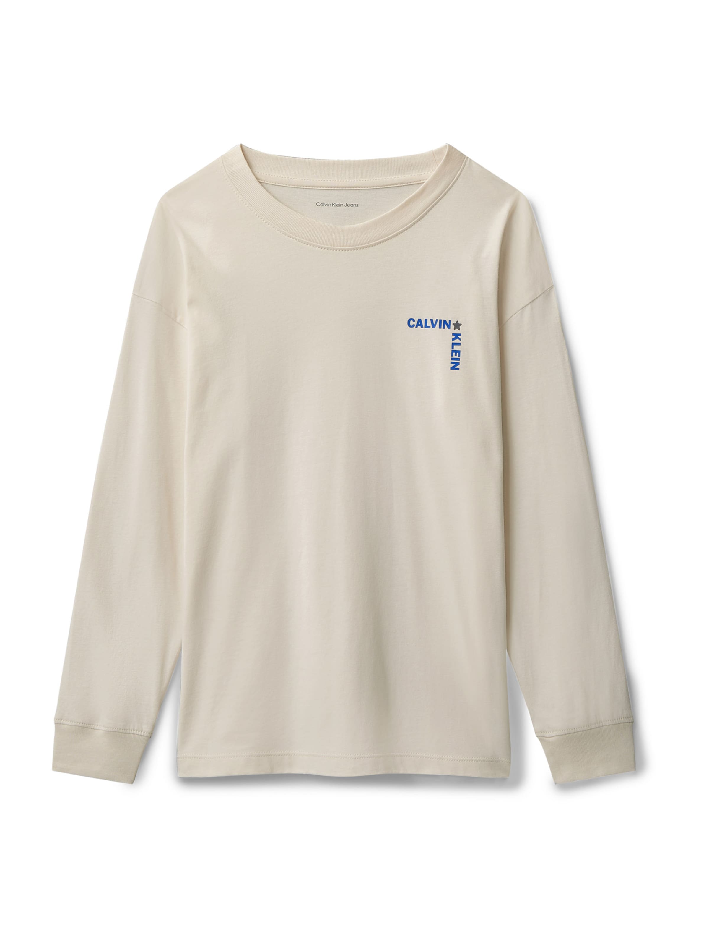 Calvin Klein Jeans Tričko - Sivá: predná strana