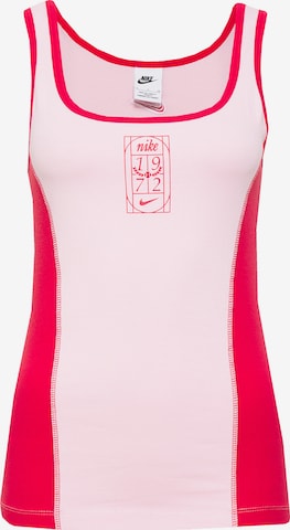 Nike Sportswear Top w kolorze różowy: przód