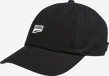 juoda PUMA Sportinė kepurė 'PRIME': priekis