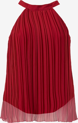 Camicia da donna di LELA in rosso: frontale