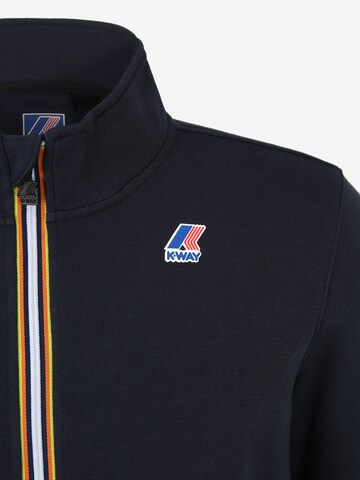 K-Way Sweat jacket 'LE VRAI AUGUR' in Blue