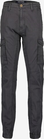 BLUE SEVEN Tapered Broek in Grijs: voorkant