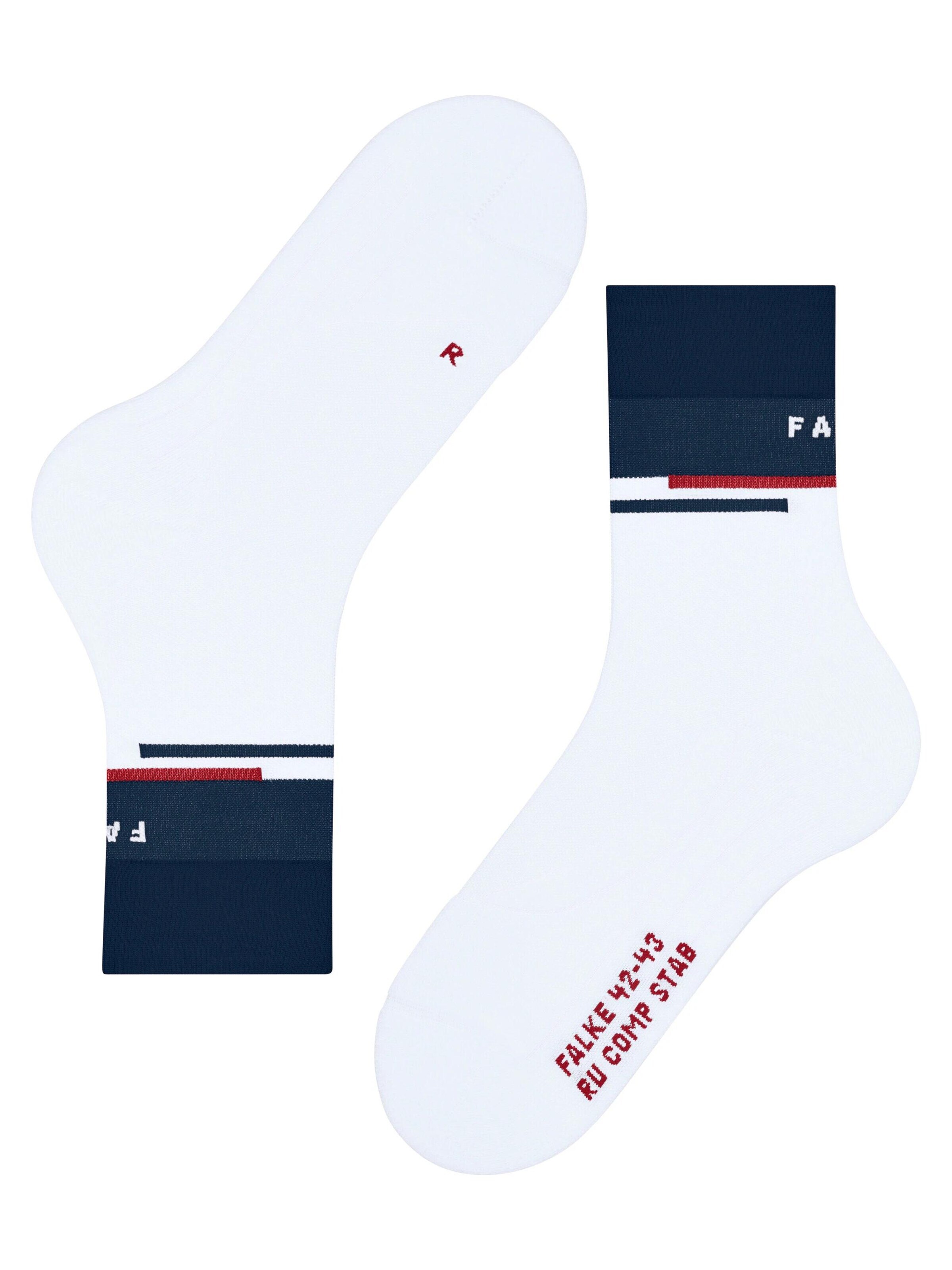 FALKE Sportsocken 'RU Compression Stabilizing'‌‌‌‌‌‌ in Weiß