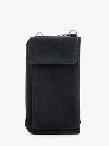 Estro Wallet '1448' in Black: front