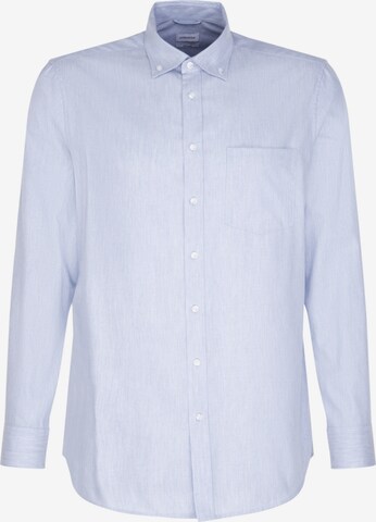 Chemise business ' SMART ESSENTIALS' SEIDENSTICKER en bleu : devant