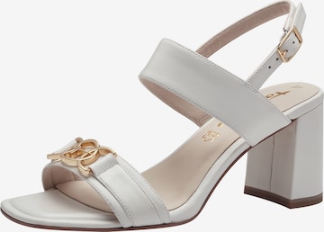 TAMARIS Strap Sandals in Grey: front