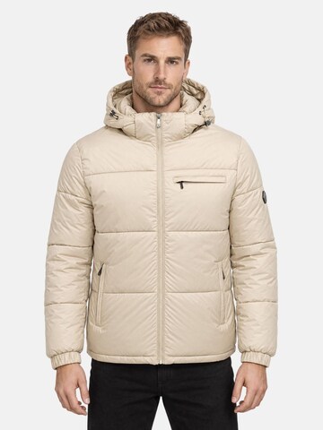 Giacca invernale 'A814' di Tazzio in beige: frontale