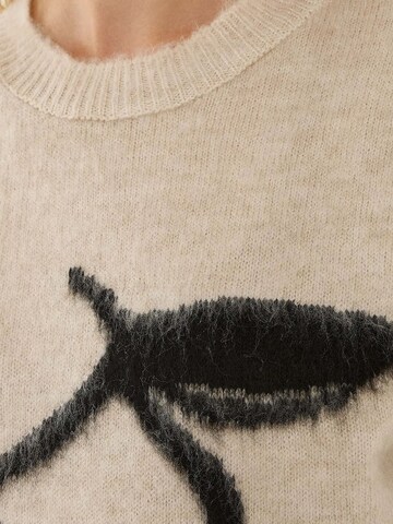 Pull-over Hiccup en beige