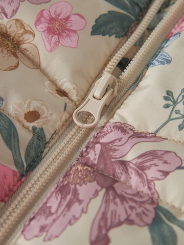 Gilet 'NMFMylane' NAME IT en beige