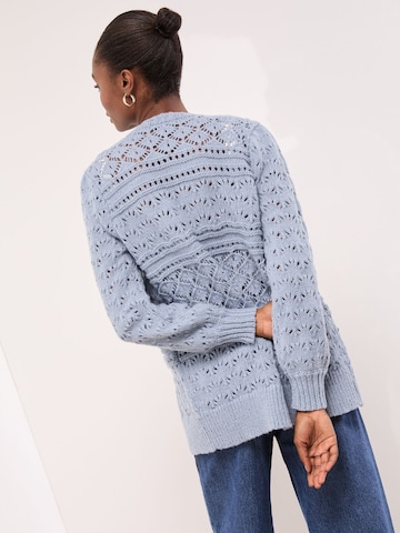 Lipsy Плетена жилетка в синьо