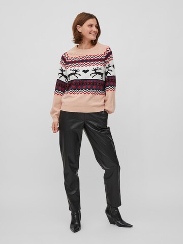 VILA - Pullover 'Holiday' em rosa