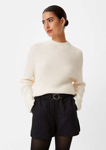 comma casual identity Pullover in Beige: Vorderseite