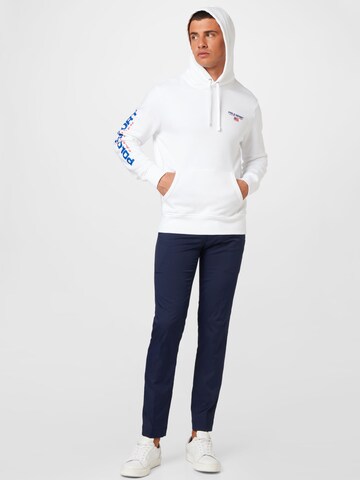 Bluză de molton de la Polo Ralph Lauren pe alb