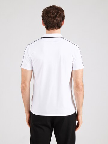 Maglietta 'QUATTRO' di GUESS in bianco