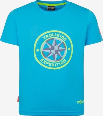 TROLLKIDS Performance Shirt in Blue: front