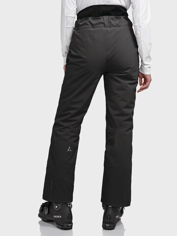 Schöffel Regular Outdoor trousers 'Lizum' in Black