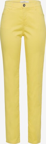 BRAX Pants 'Mary' in Yellow: front