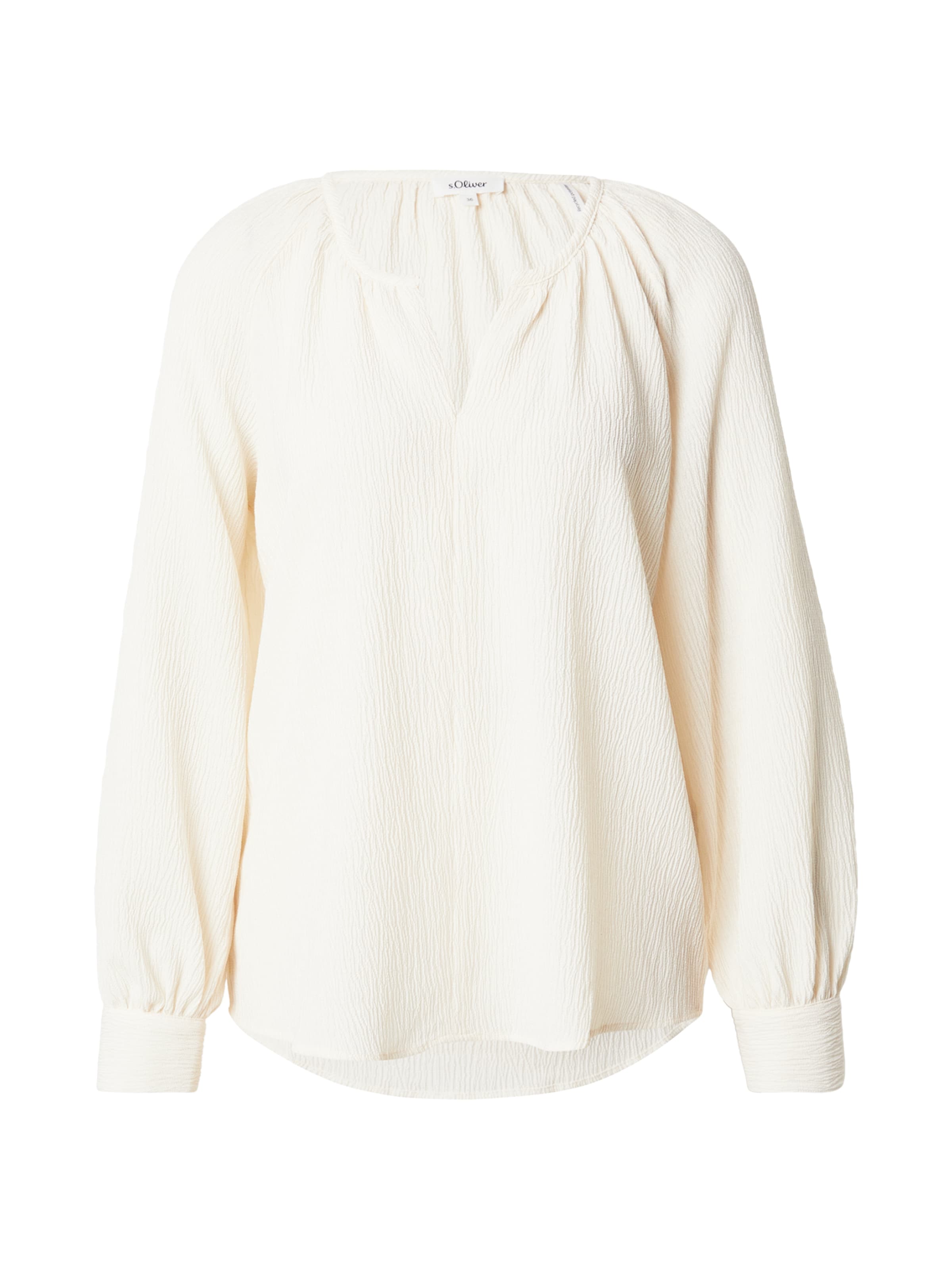 Camicia da donna di s.Oliver in beige: frontale