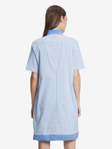 Betty & Co Shirt Dress in Blue