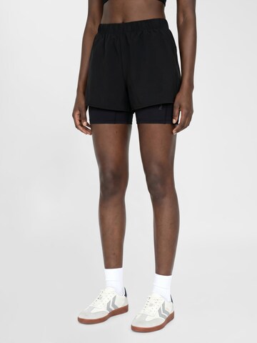 Hummel Regular Sportbroek 'Hiit Intensity' in Zwart: voorkant