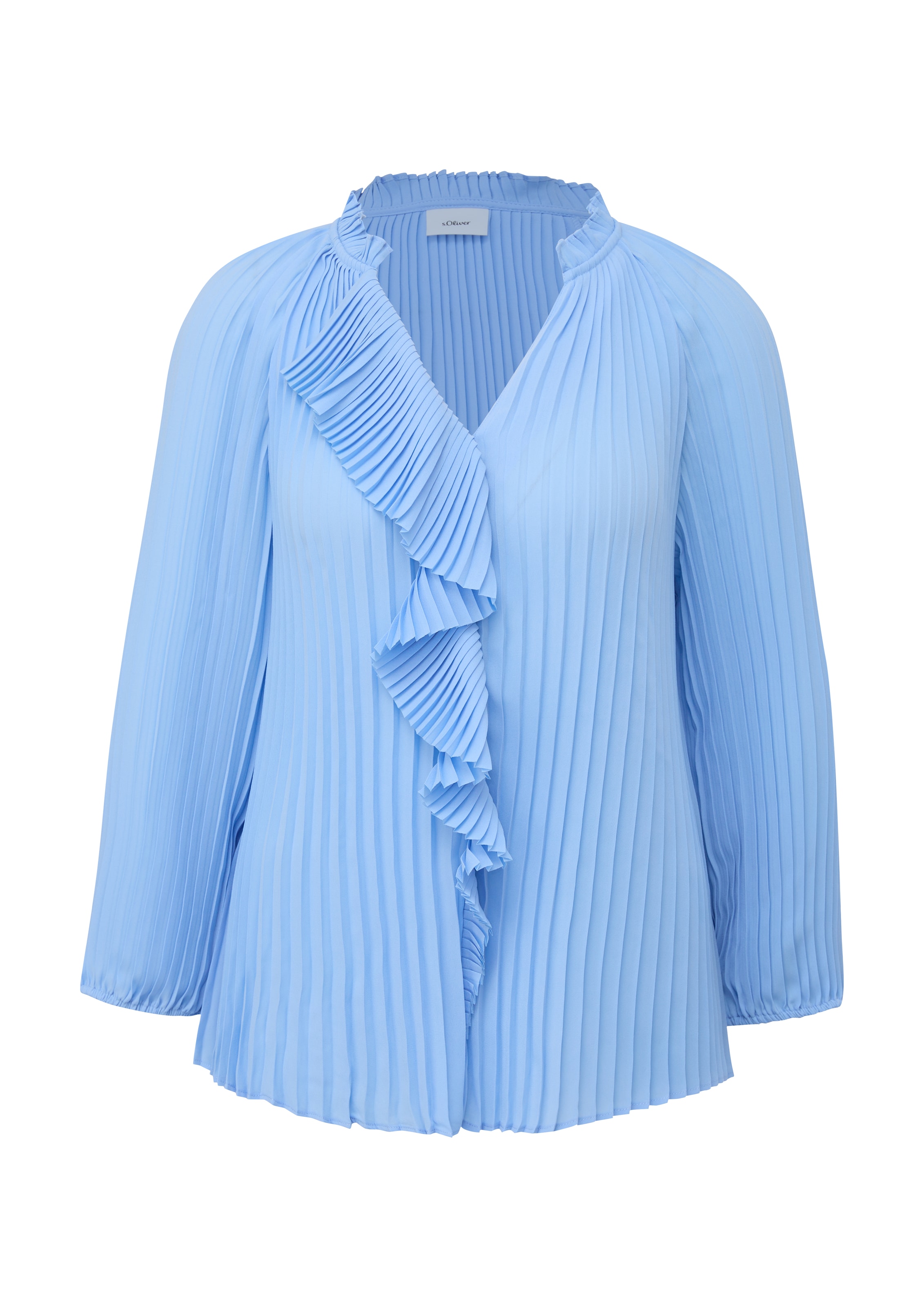 s.Oliver BLACK LABEL Blouse in Blauw: voorkant
