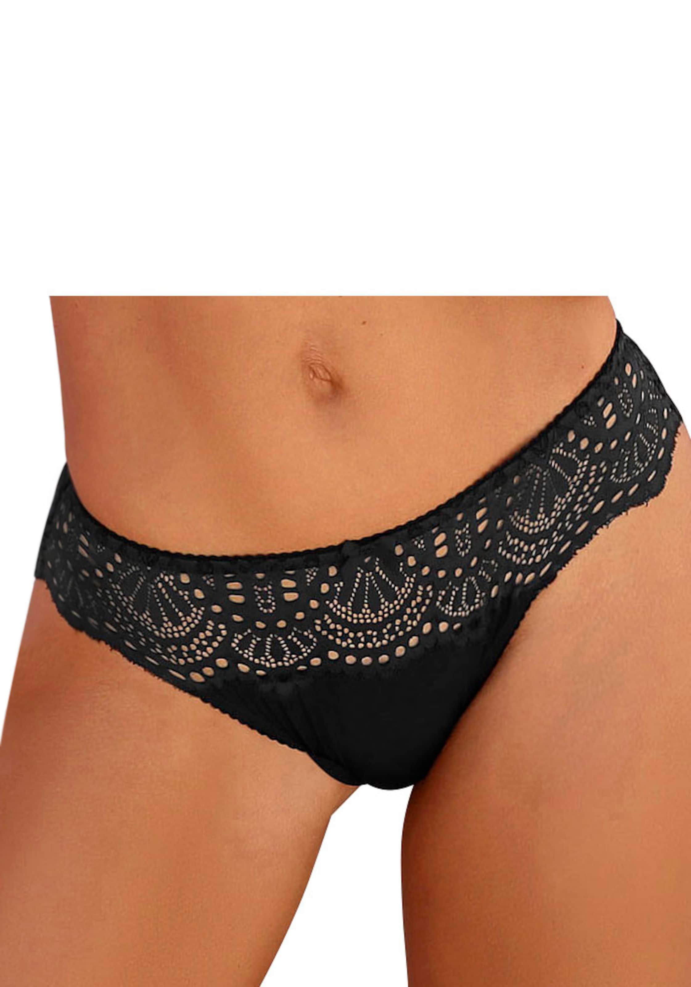 LASCANA String in Schwarz