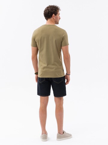 Ombre T-Shirt 'S1735' in Grün