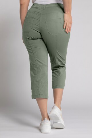 Ulla Popken Regular Pants in Green