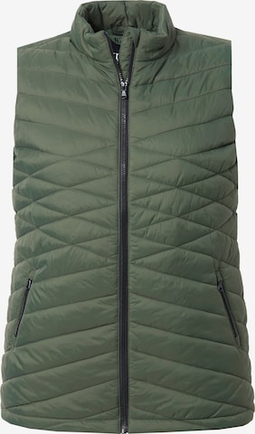 Ulla Popken Weste in Grün: Vorderseite