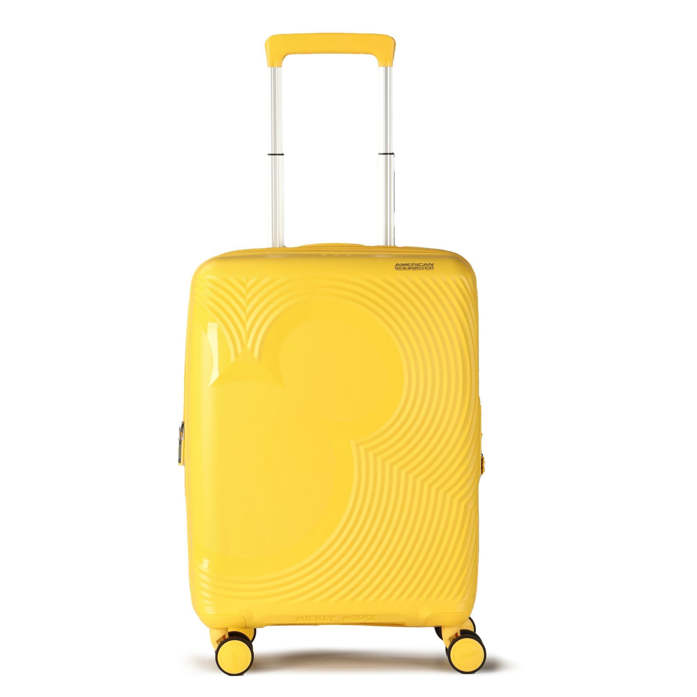 American Tourister Trolley 'Mickey Magic' in Gelb: Vorderseite
